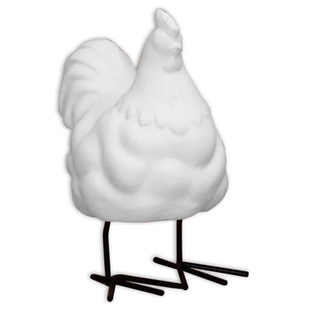 Bisque Imports 1147 - Hen-rietta (w/legs) Figurine