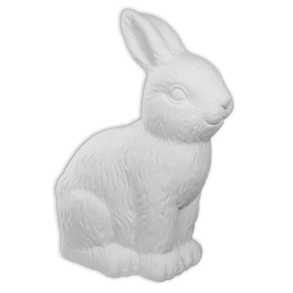 Bisque Imports 1408 - Chocolate Rabbit Figurine