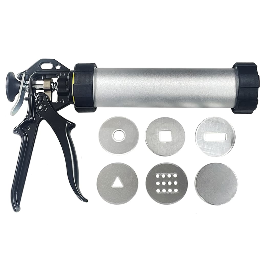 Hex65 Super Heavy Duty Clay Extrusion Gun with 6 Basic Dies