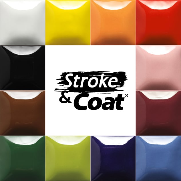 Mayco Stroke & Coat Kit #3 Set of 12 2oz Glazes