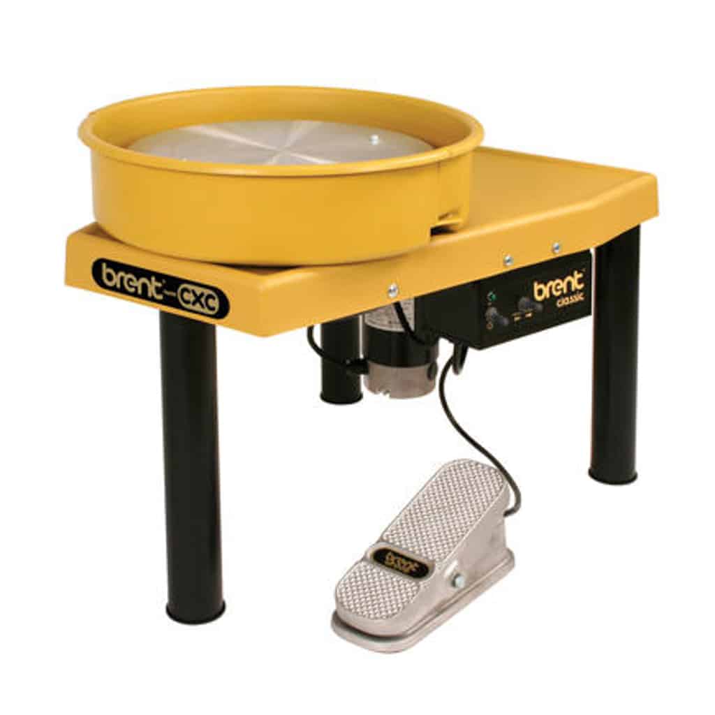 Amaco Brent Model CXC 1 HP Pottery Wheel - Yellow