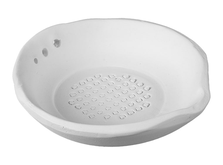 Wholesale Bisqueware - S1301 Stoneware Garlic Grater & Herb Stripper