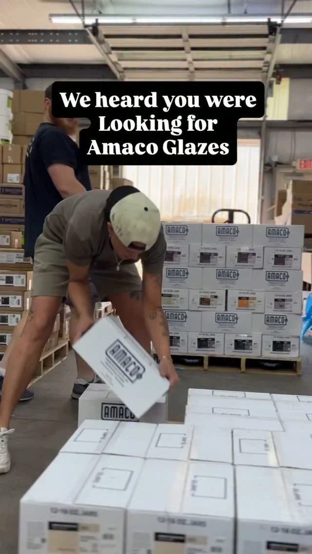 Run dont walk, Amaco’s in stock. 

#pottery #glaze #pottersofinstagram #ceramics #howiamaco